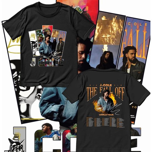 J Cole Merch 2026 Shirt Unisex Tops Vintage Tee Jersey Outdoor Tee Fashion y2k Top
