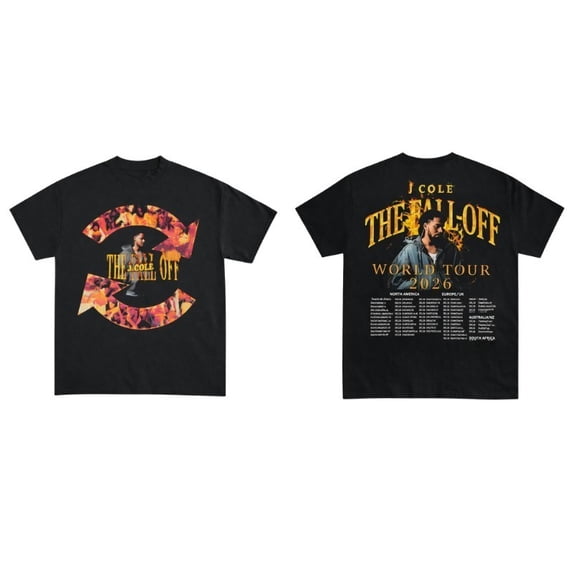 J Cole Merch 2026 Shirt Unisex Tops Vintage Tee Jersey Outdoor Tee Fashion y2k Top