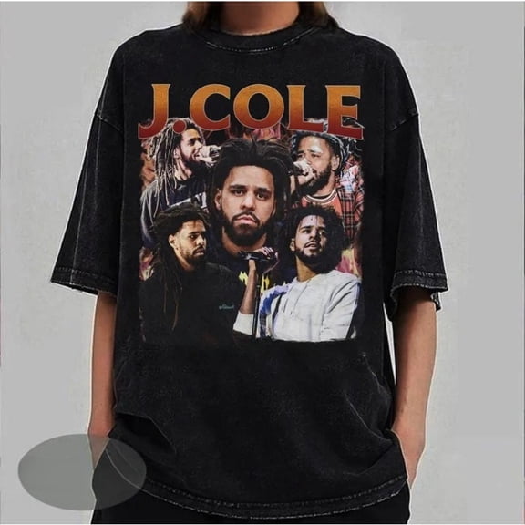 J Cole Merch Cotton Shirt Vintage Unisex Tops Tee Jersey Outdoor Fashion Tee y2k Top