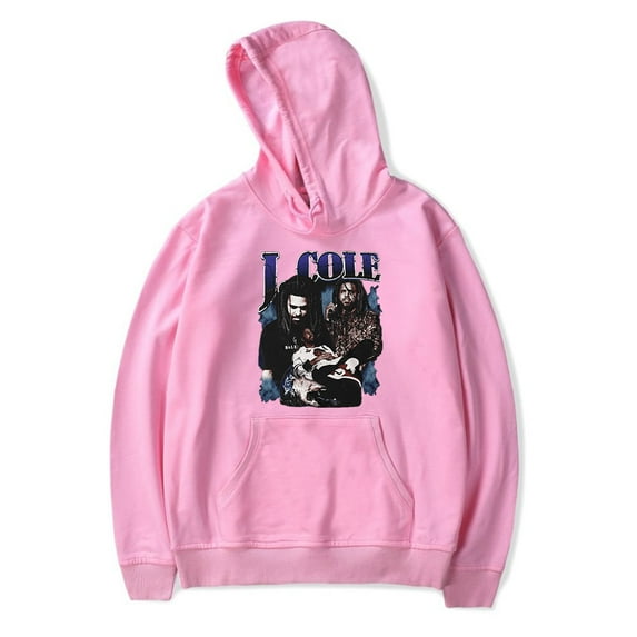 J Cole Rapper Hoodie Casual Sweatshirt Long Sleeve Pullover HipHop Style