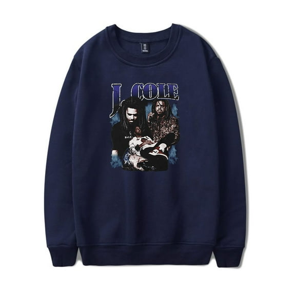 J Cole Rapper Sweatshirt Long-Sleeved Top Man/Woman Hip Hop Pullover