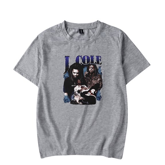 J Cole Rapper Tee Shirt Man/Woman Hip Hop Short Sleeved Fashion Style