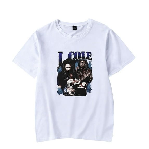 J Cole Rapper Tee Shirt Man/Woman Hip Hop Short Sleeved Fashion Style