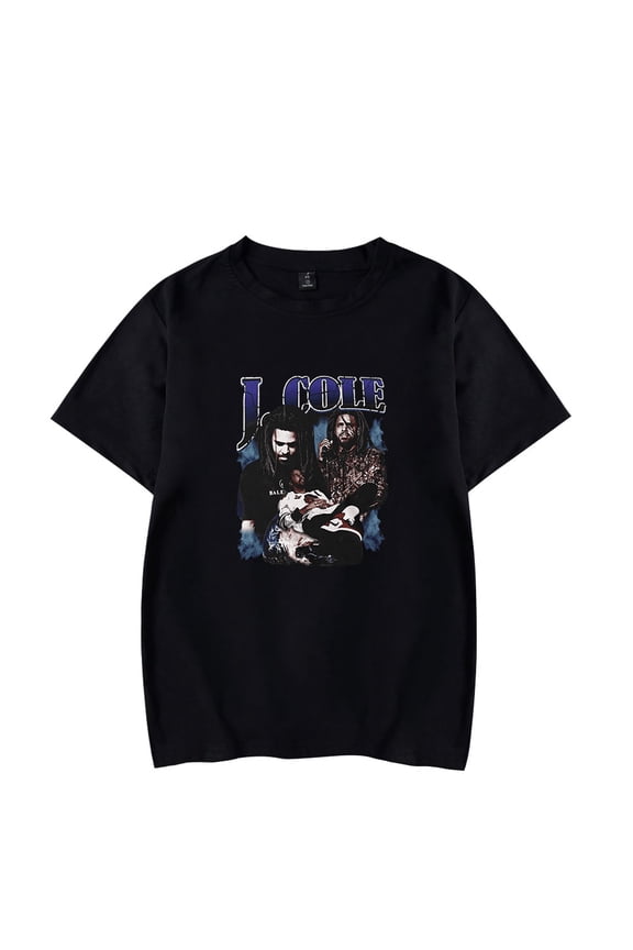 J Cole Rapper Tee Shirt Man/Woman Hip Hop Short Sleeved Fashion Style