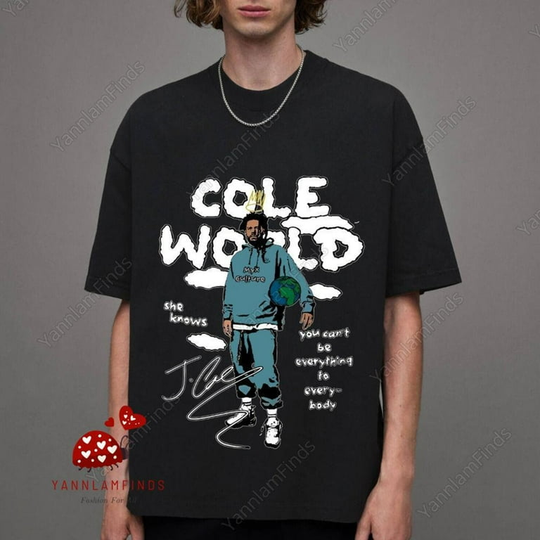 J Cole Sign Tee Shirt J Cole World Shirt J Cole Sweatshirt J Cole Hoodie Trendy J Cole Tee J Cole Fan Gift Hiphop Rapper Hoodie
