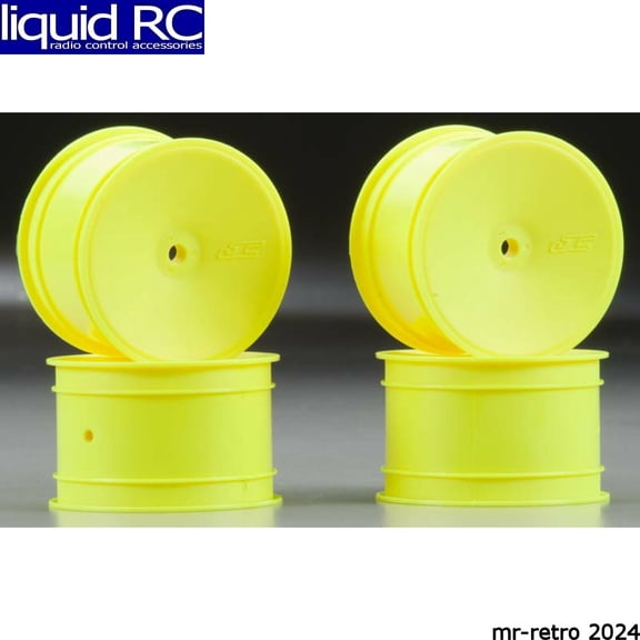 JConcepts 3348Y Mono 2.2 Rear Wheel Yellow (2) B7.1 B84 LD3 22X