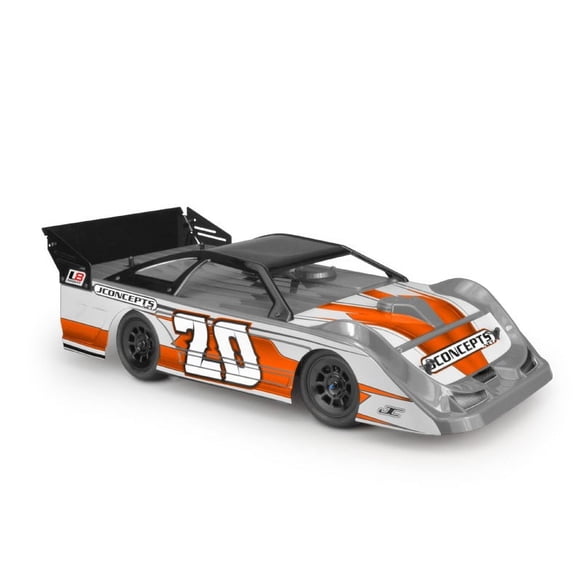 J Concepts L8D "Decked" 10.25" Wide 1/10 Late Model Body, W/ Rear Super