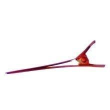 J&D Beauty Rubberized Single Prong Clip