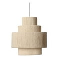thumbnail image 1 of J&D Design Filament Rope Pendant Off White Jute, 1 of 7