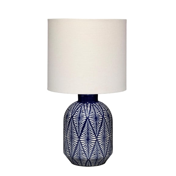 J&D Designs Highland Table Lamp in Blue