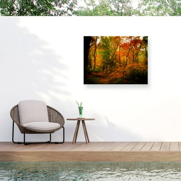 J.D. Mcfarlan 'Deep Woods' Outdoor Canvas 35x47