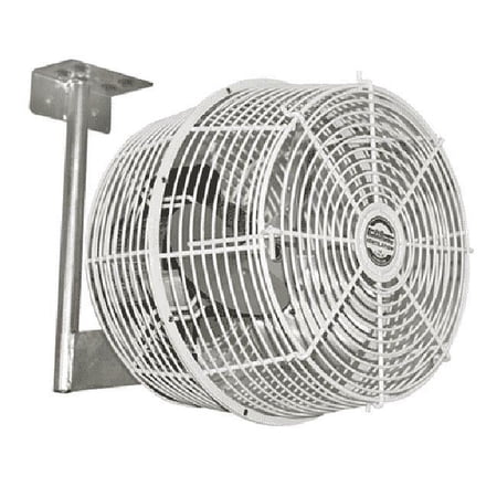 J & D VBG20 115V 1PH S-Variable 20 in. Green Breeze HAF Fan with Bracket & 10 ft. Cord, White