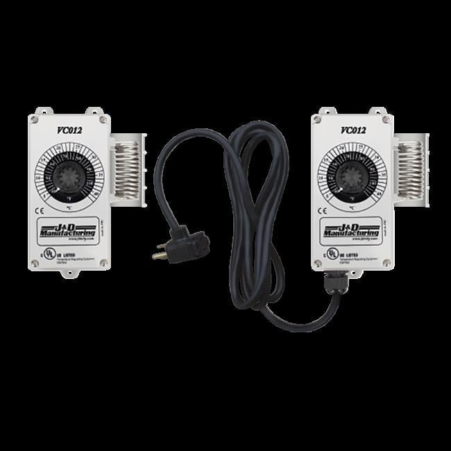 VC012 Dual Voltage Single Stage Thermostat with Stainless Steel Sensor