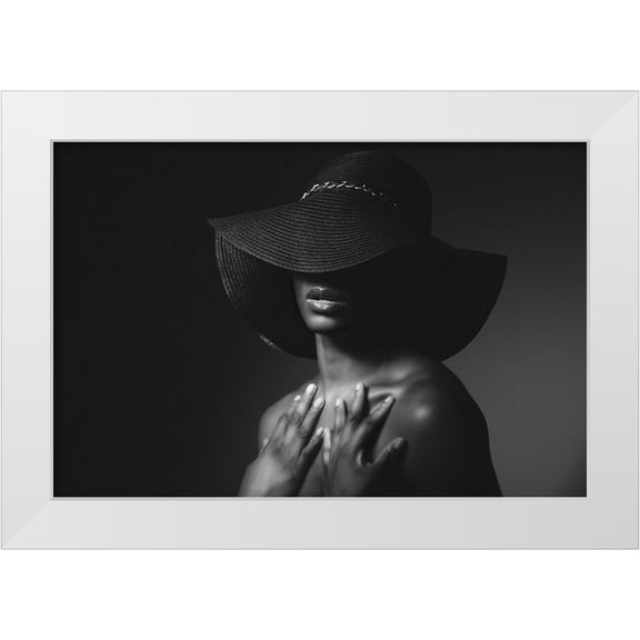 J Dennis, Darryl 14x11 White Modern Wood Framed Museum Art Print Titled - In The Air Tonight