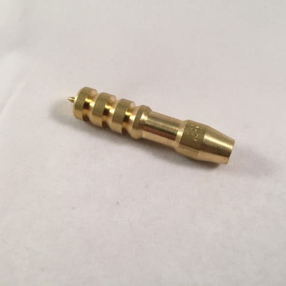 J Dewey Brass Pointed Jag .45 Caliber Female Thread DE45J