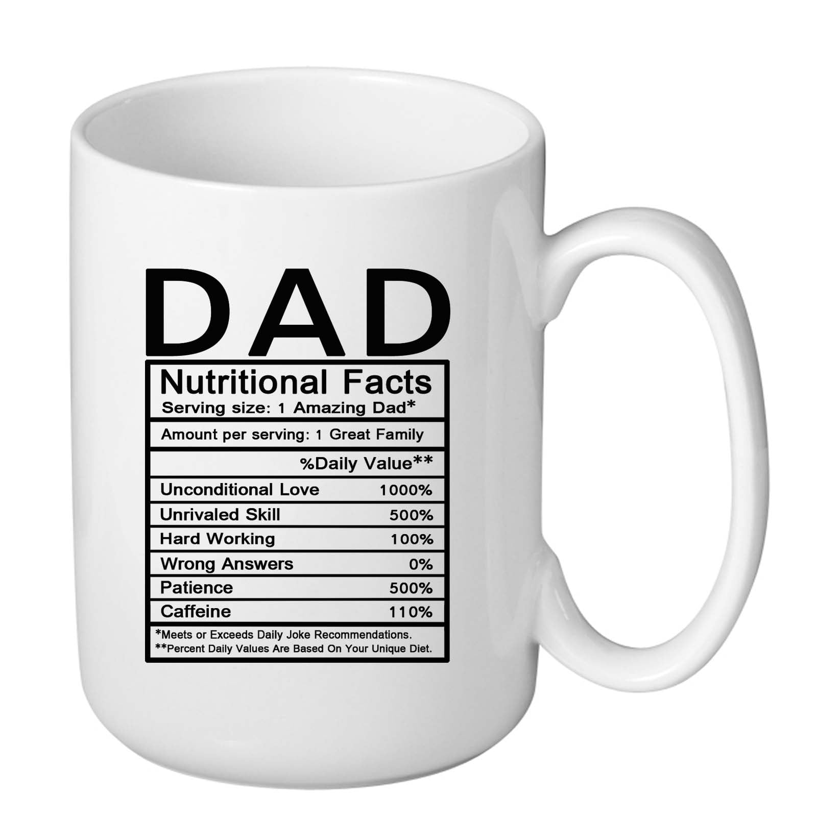 Teacher Nutritional Facts Label Coffee Mug - 11 Oz Funny Classroom Gift, Staff Appreciation Present - View #8