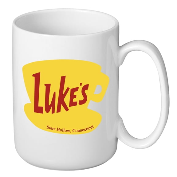 J.Ehonace Luke's Diner Ceramic Coffee Mug, 15 oz