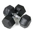 thumbnail image 1 of J Fit 20-6535-2 Rubber Dumbbells 35lb - Pair, 1 of 1