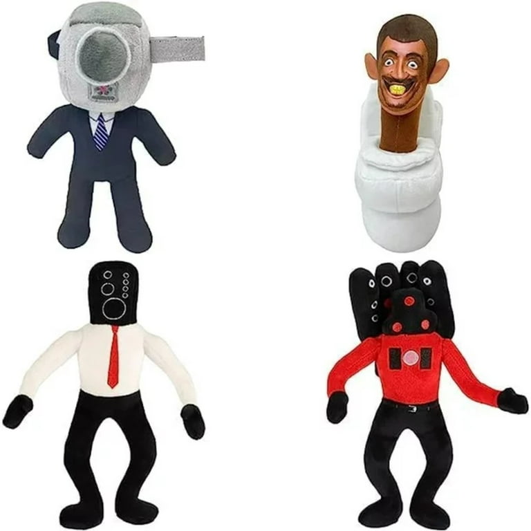 G-Man Skibidi Toilet Plush Doll Tank ToiletMan Funny Stuffed Doll Toys  Figure