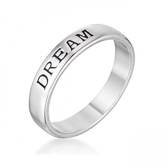 J Goodin R08075R-V00-06 Dream Rhodium Eternity Band - Size 6