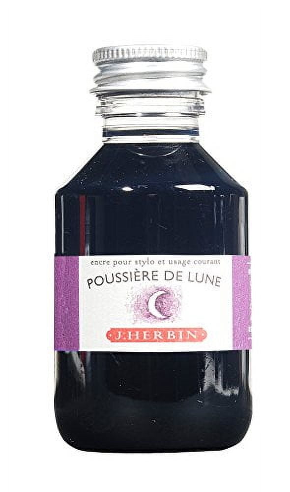 J. Herbin Fountain Pen Ink - 100 ml Bottled - Poussiere de Lune