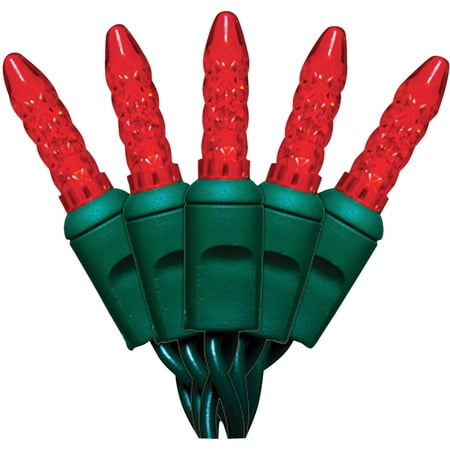 J Hofert C3 LED String Light Set - 200 Bulbs, Red