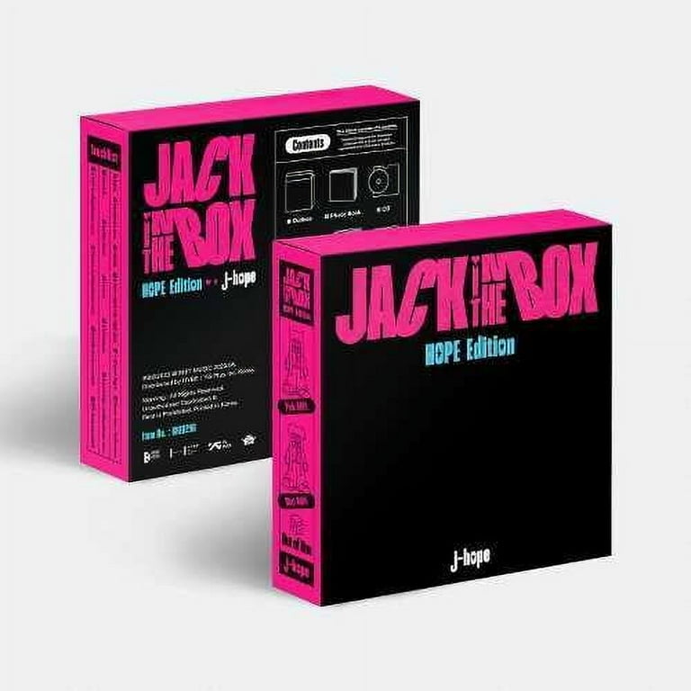 Unofficial BTS J-hope Jack In The Box vinyl KAWS edition