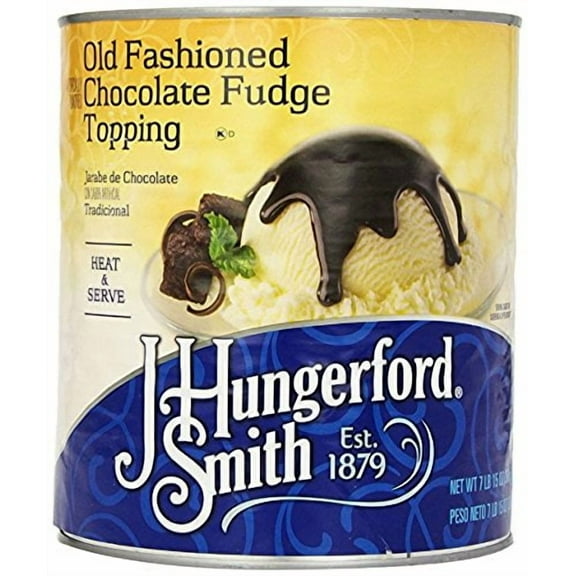 J. Hungerford Smith Hot Fudge Topping Old Fashion Chocolate 1 Count 127 Ounce