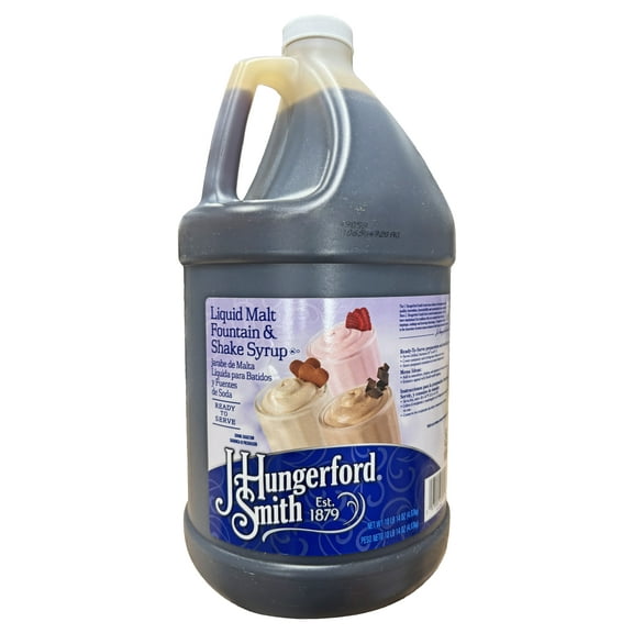 J. Hungerford Smith Malt Flavored Milkshake & Fountain Syrup - 1 Gallon (128oz)
