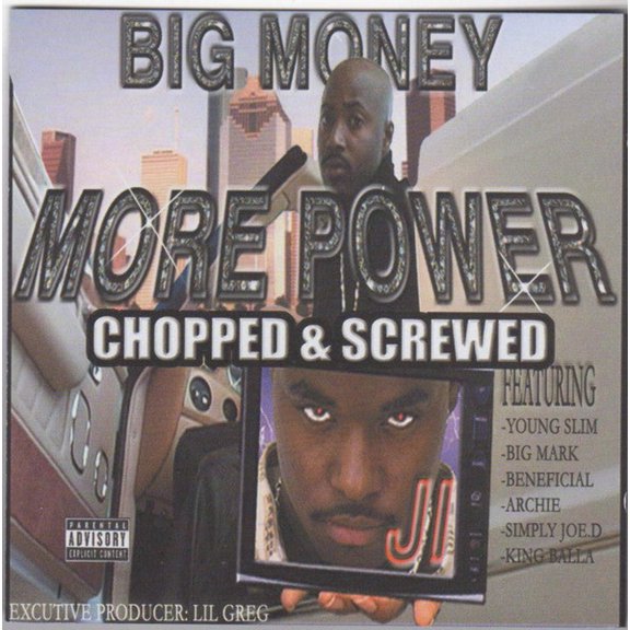 J.I. - Big Money More Power (Chopped Screwed) (CD) (Mint (M))