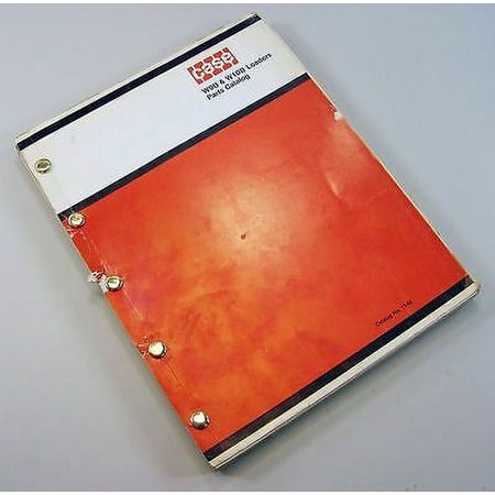 J I Case W9B W10B Loader Parts Manual Catalog Assembly Exploded View