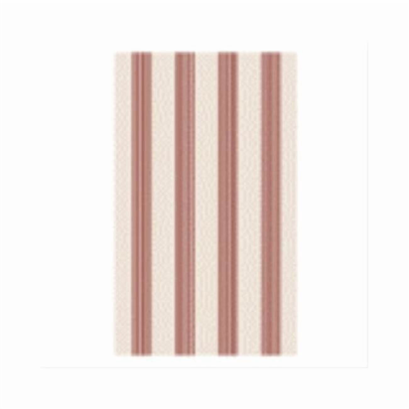 J&J Global 108337 Red Stripe Chair Cushion Seat Pad - Walmart.com