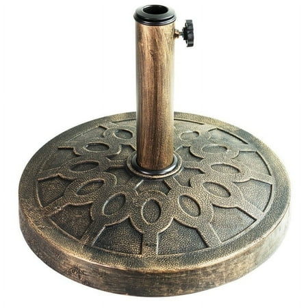 Patio Premier - 26lb 18" Preston Composite Umbrella Stand - Bronze