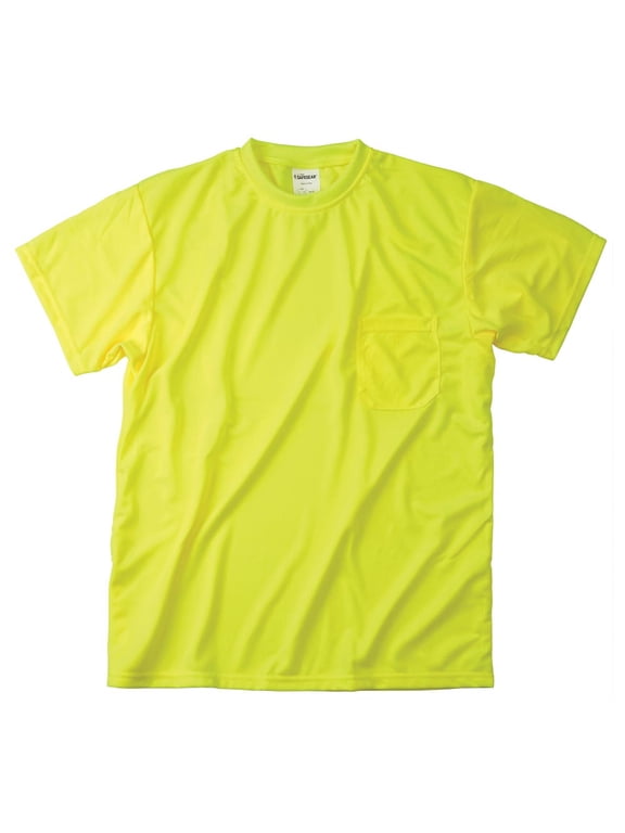 J. J. Keller SAFEGEAR 2XL Lime High Visibility T-Shirt, Non-Certified