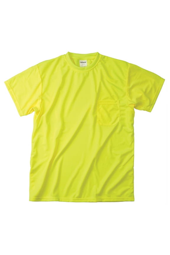 J. J. Keller SAFEGEAR 2XL Lime High Visibility T-Shirt, Non-Certified