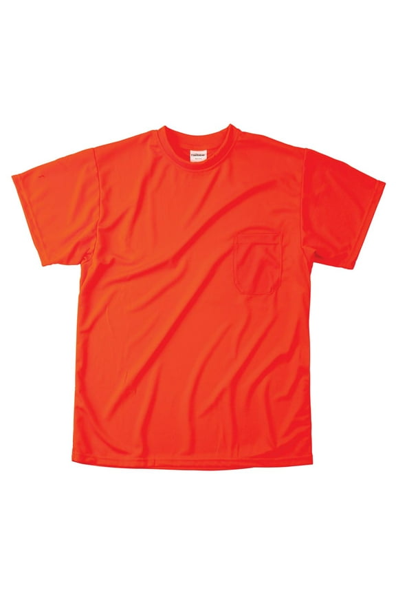 J. J. Keller SAFEGEAR 5XL Orange High Visibility T-Shirt, Non-Certified