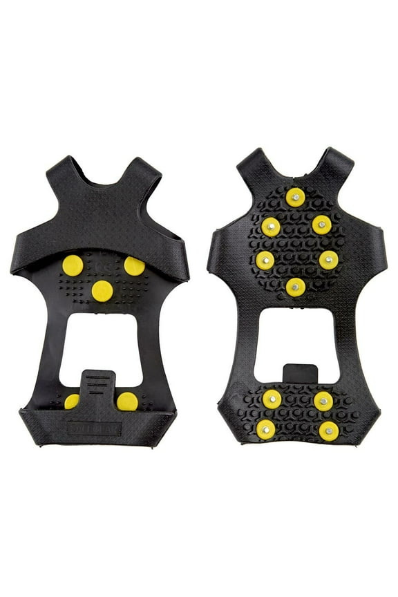 J. J. Keller SAFEGEAR XL Slip-On Snow & Ice Cleats for Shoes and Boots - 10 Studs
