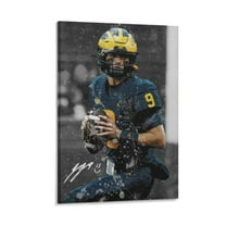 J.J. McCarthy Poster Canvas Poster Posters Wall Art Painting Canvas Gift Living Room Prints Bedroom Decor Poster Artworks 12x18inch(30x45cm)