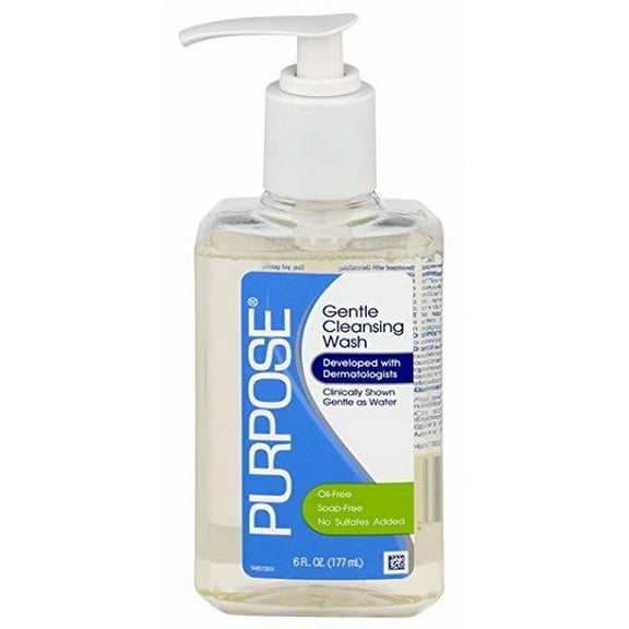 J&J Purpose Gentle Cleansing Wash, 6 Fl. Oz.