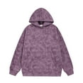 thumbnail image 1 of JIA JIA SHUANG Mens Hoodies Pullover Solid Color Crewneck Sweatshirts Long Sleeve Tie Dyed Shirts Fall Winter Casual Tops, 1 of 3