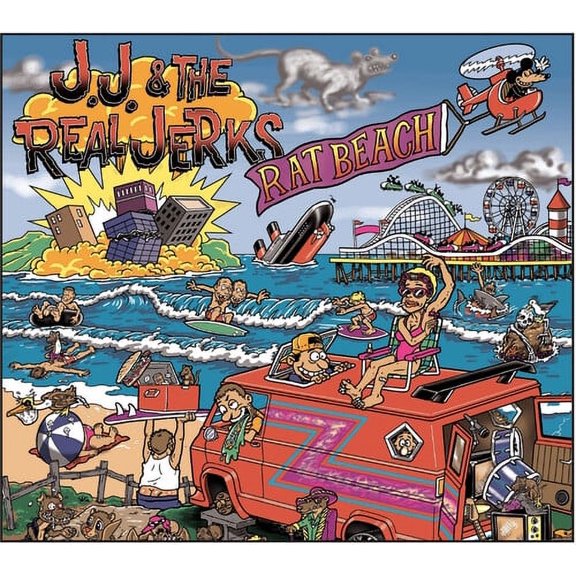 J.J. & the Real Jerks - Rat Beach - Music & Performance - CD