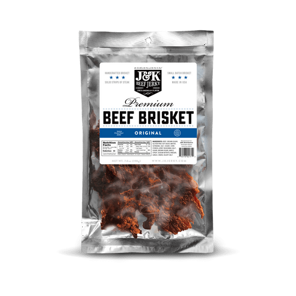 J&K Beef Brisket - Original Flavor, 7 oz