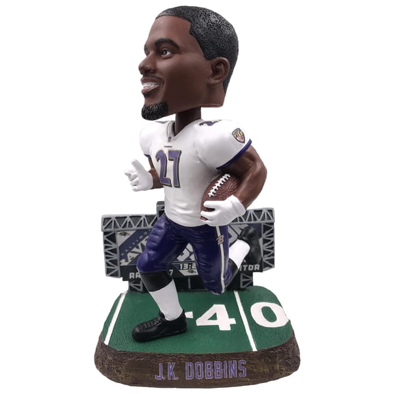 J.K. Dobbins (Baltimore Ravens) 2021 NFL Scoreboard Bobblehead by FOCO