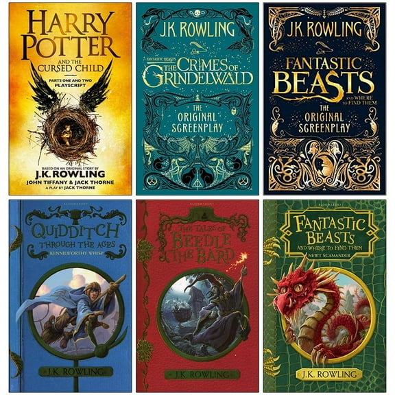 J.K. Rowling Collection 6 Books Set