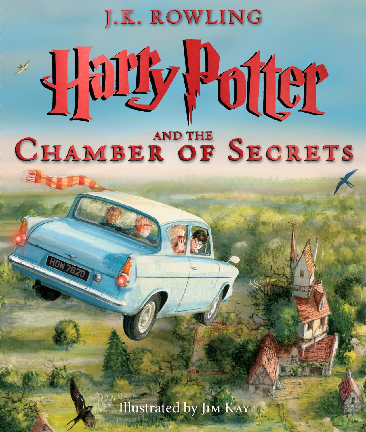 Harry Potter and the Chamber of Secrets (Illustrated edition) (Hardcover)