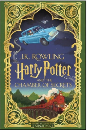 J K ROWLING; MINALIMA DESIGN; MINALIMA DESIGN Harry Potter and the Chamber of Secrets (Illustrated edition) (Hardcover)