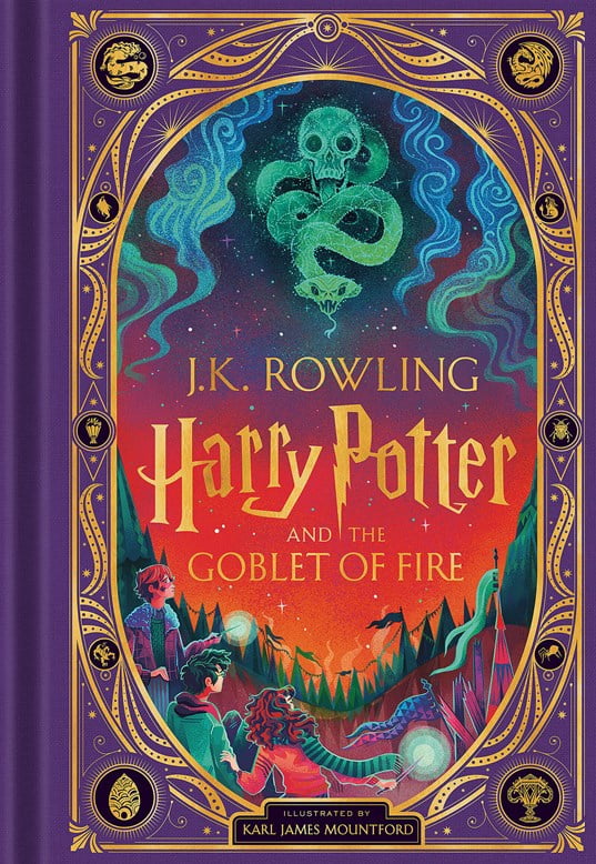 Harry Potter and the Goblet of Fire (Harry Potter, Book 4) (Interactive Illustrated Edition) (Hardcover)