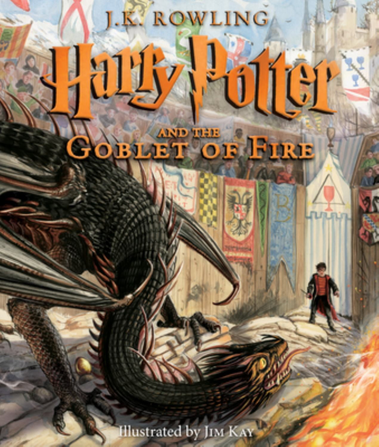 J K ROWLING; JIM KAY Harry Potter and the Goblet of Fire (Illustrated edition) (Hardcover)