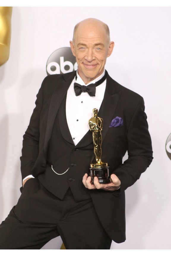 J.K. Simmons Best Actor In A Supporting Actor For Whiplash In The Press Room For The 87Th Academy Awards Oscars 2015 -