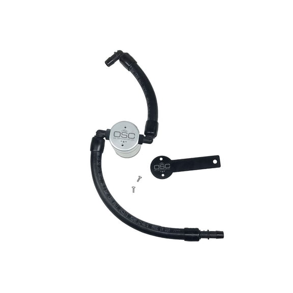 J&L 2019-2024 Dodge Ram 1500 5.7L Oil Separator 3.0 Passenger Side - Clear Anodized